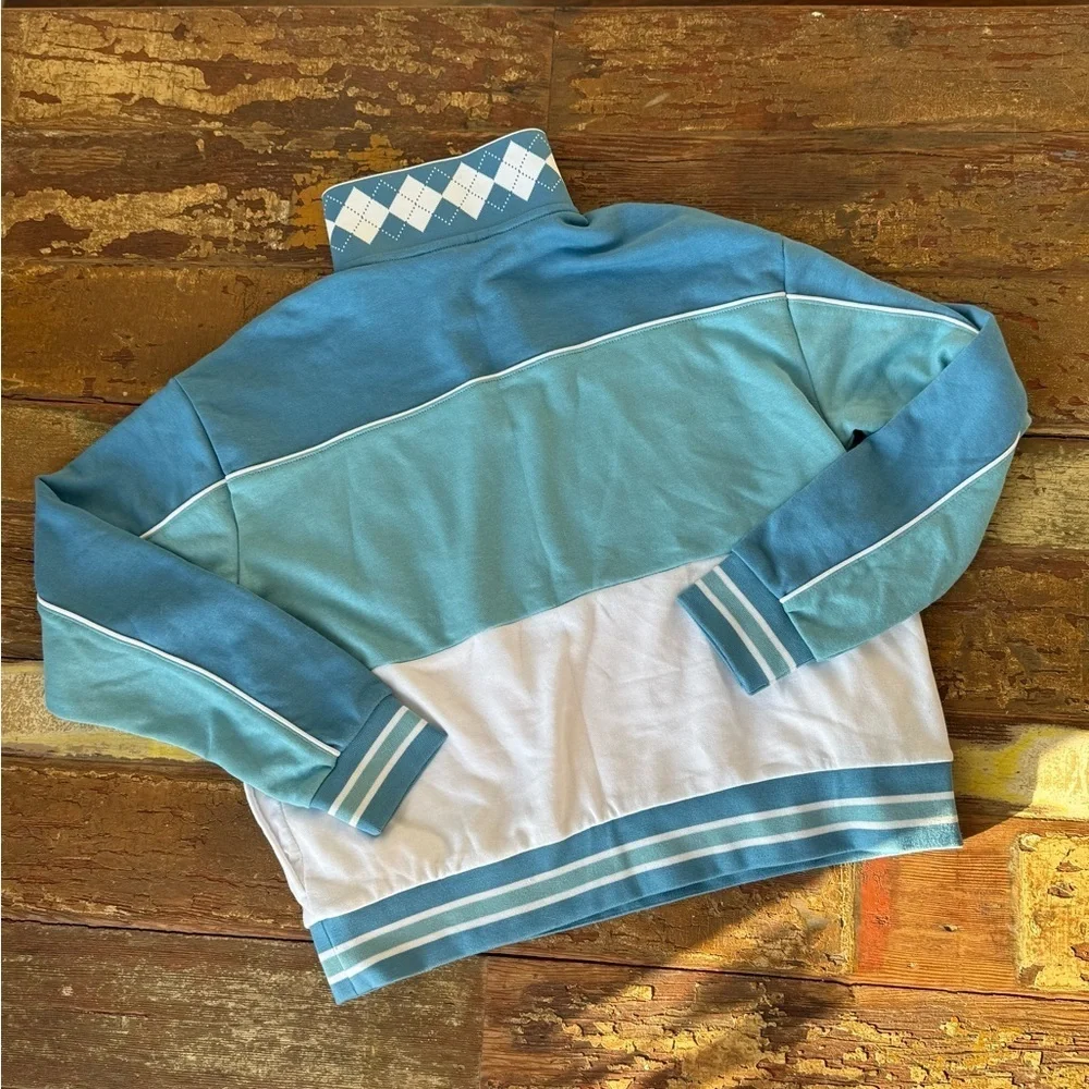 NWOT Marvel Fantastic Four: First Steps Women’s Quarter Zip Crewneck BoxLunch XS
